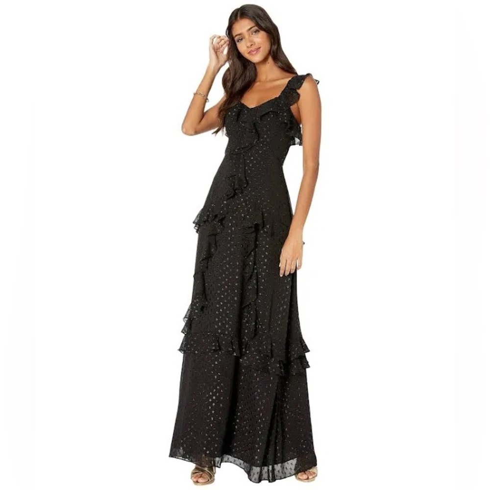Lilly Pulitzer Black Maxi Dress